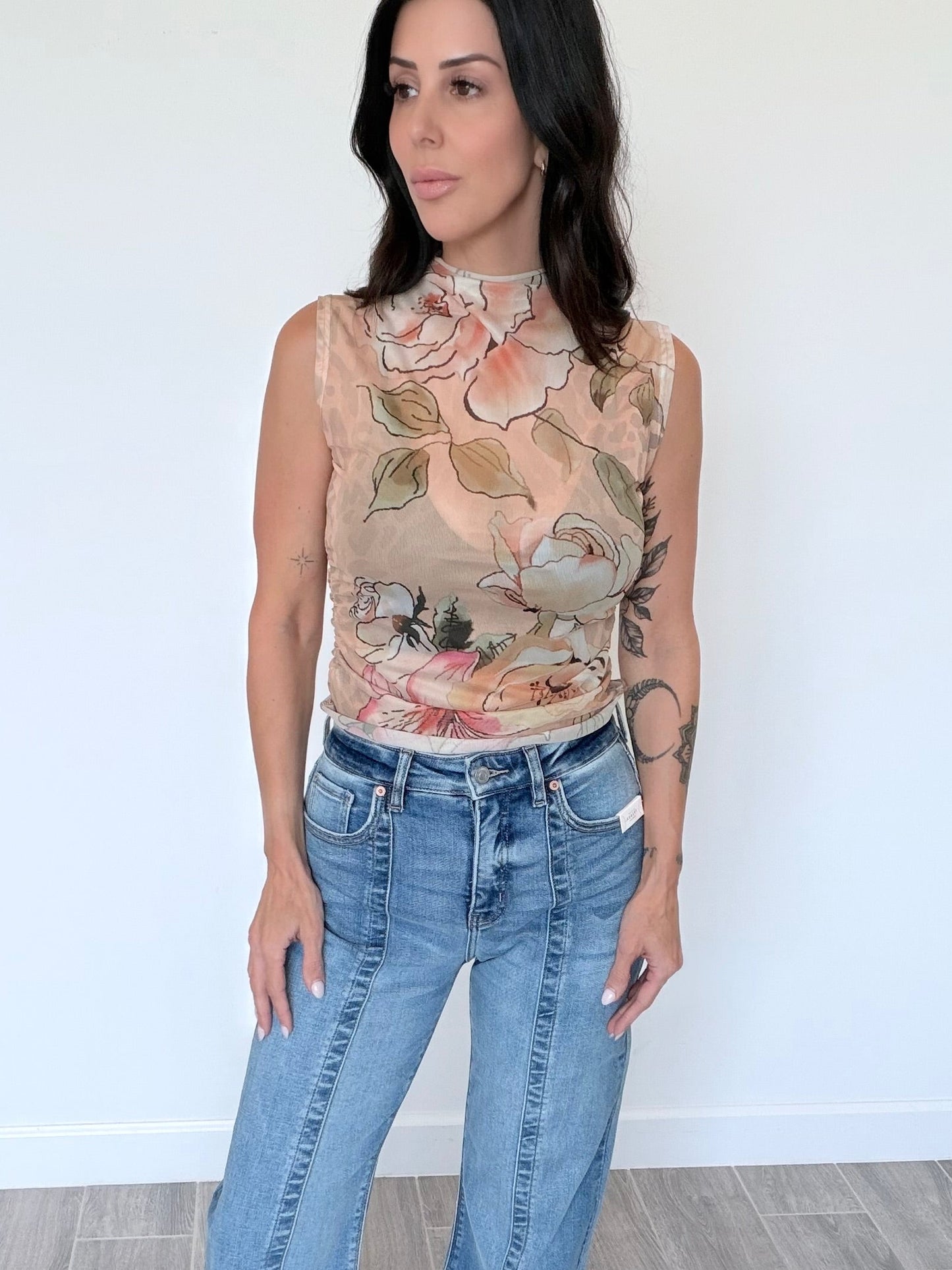Bloom Mesh Top