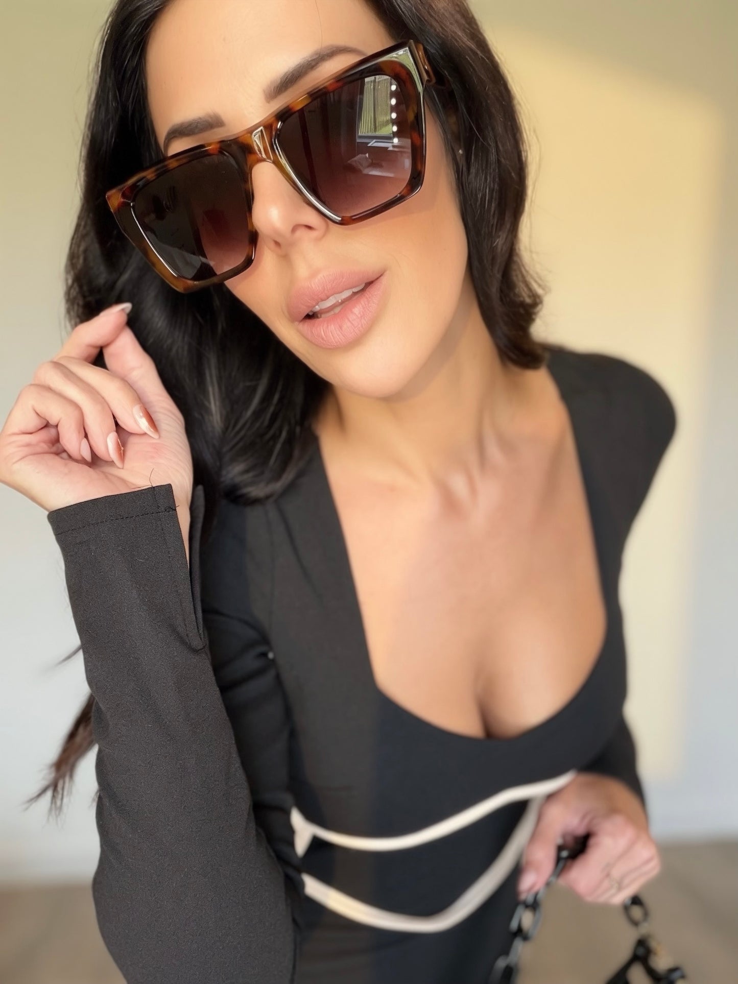 SUN-Days Sunglasses- Tortoise Shell/Brown￼