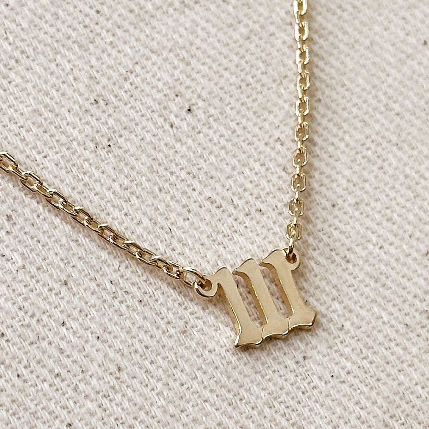 Angel Number Necklace