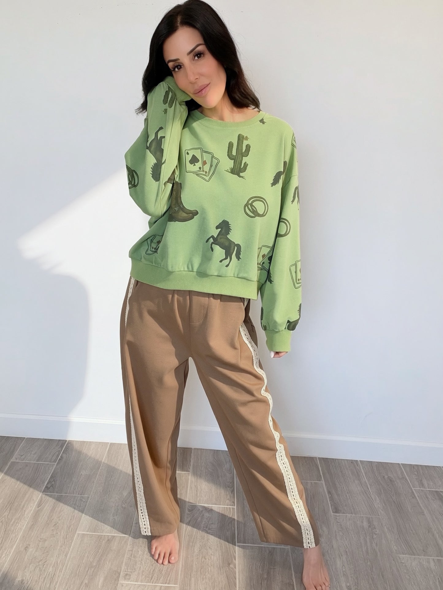 Sunday Stroll Crochet Barrel Pant