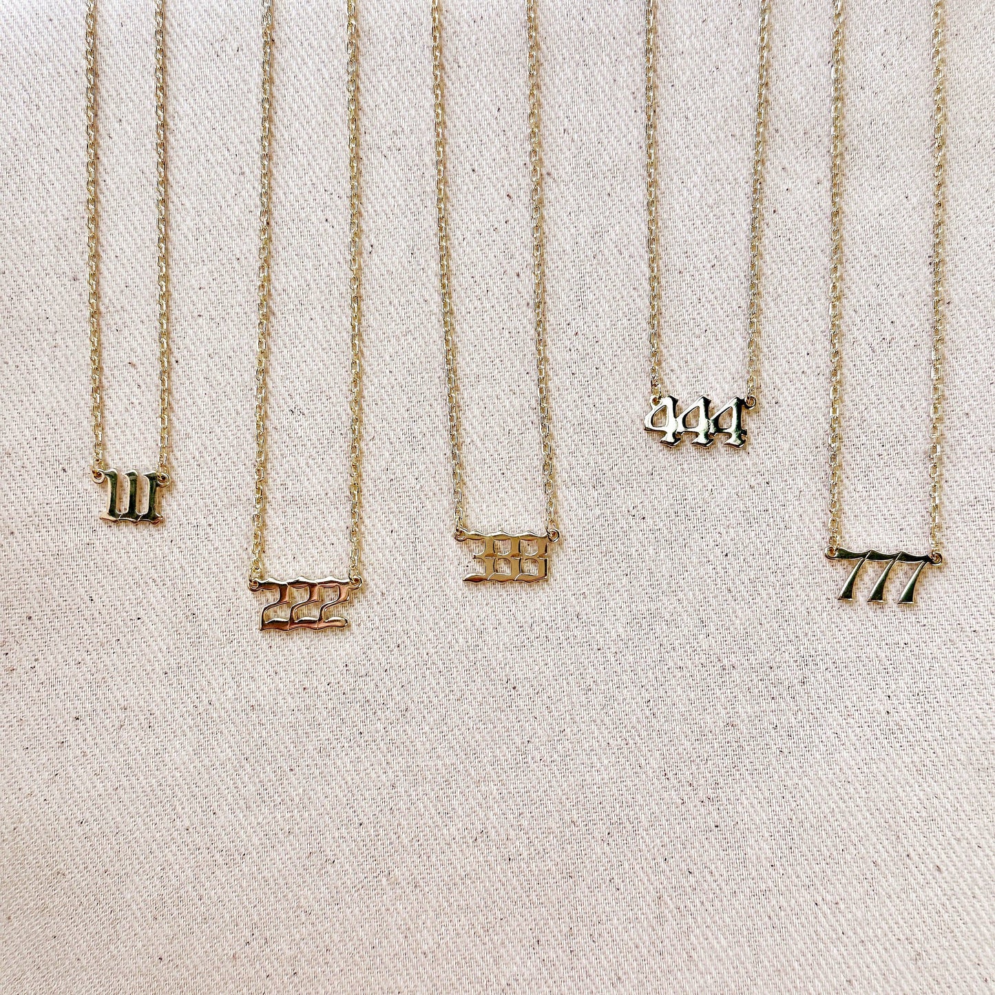 Angel Number Necklace