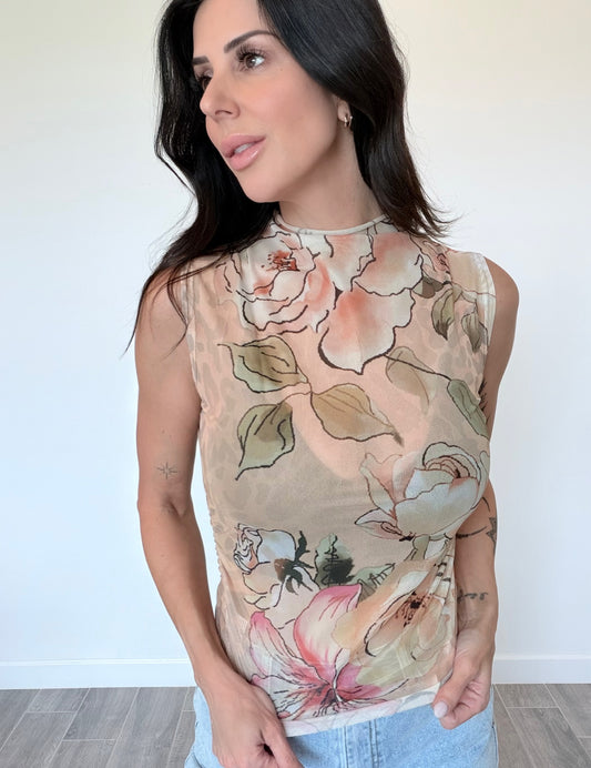 Bloom Mesh Top