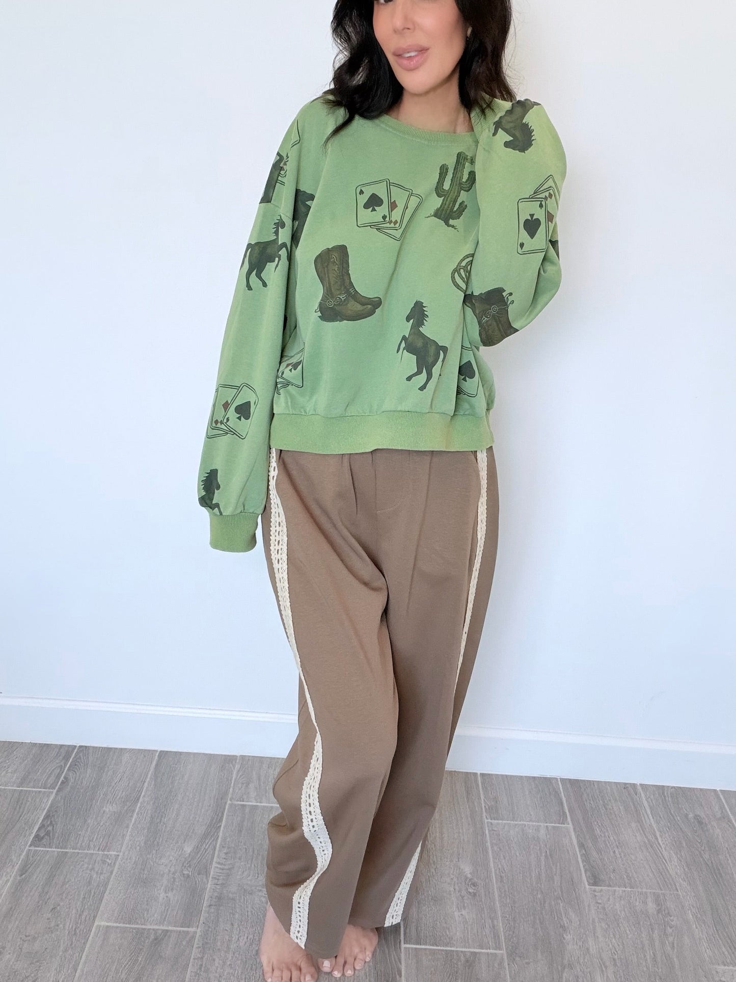 Sunday Stroll Crochet Barrel Pant