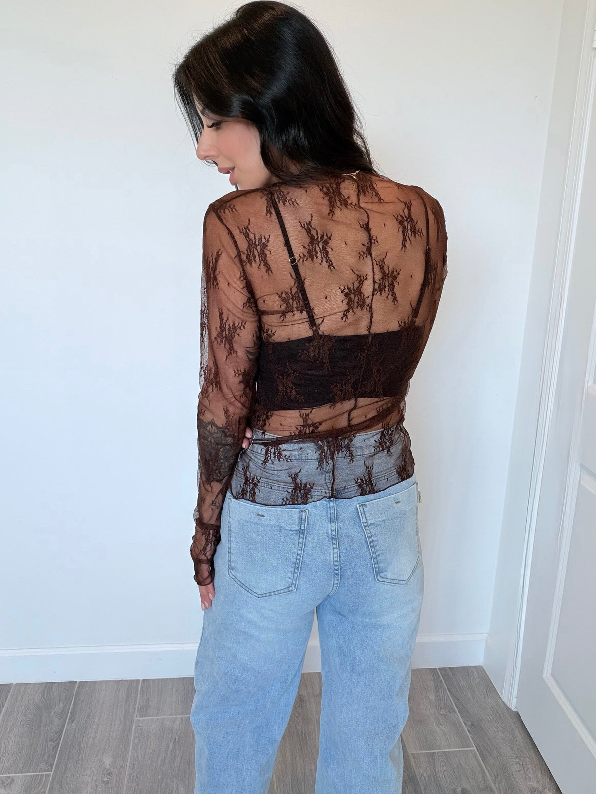 Lacy Long Sleeve Top
