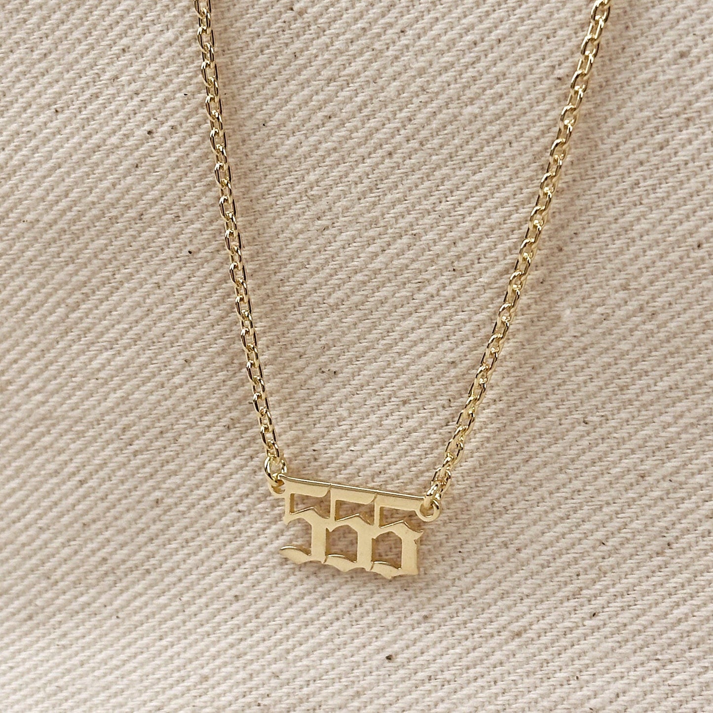 Angel Number Necklace