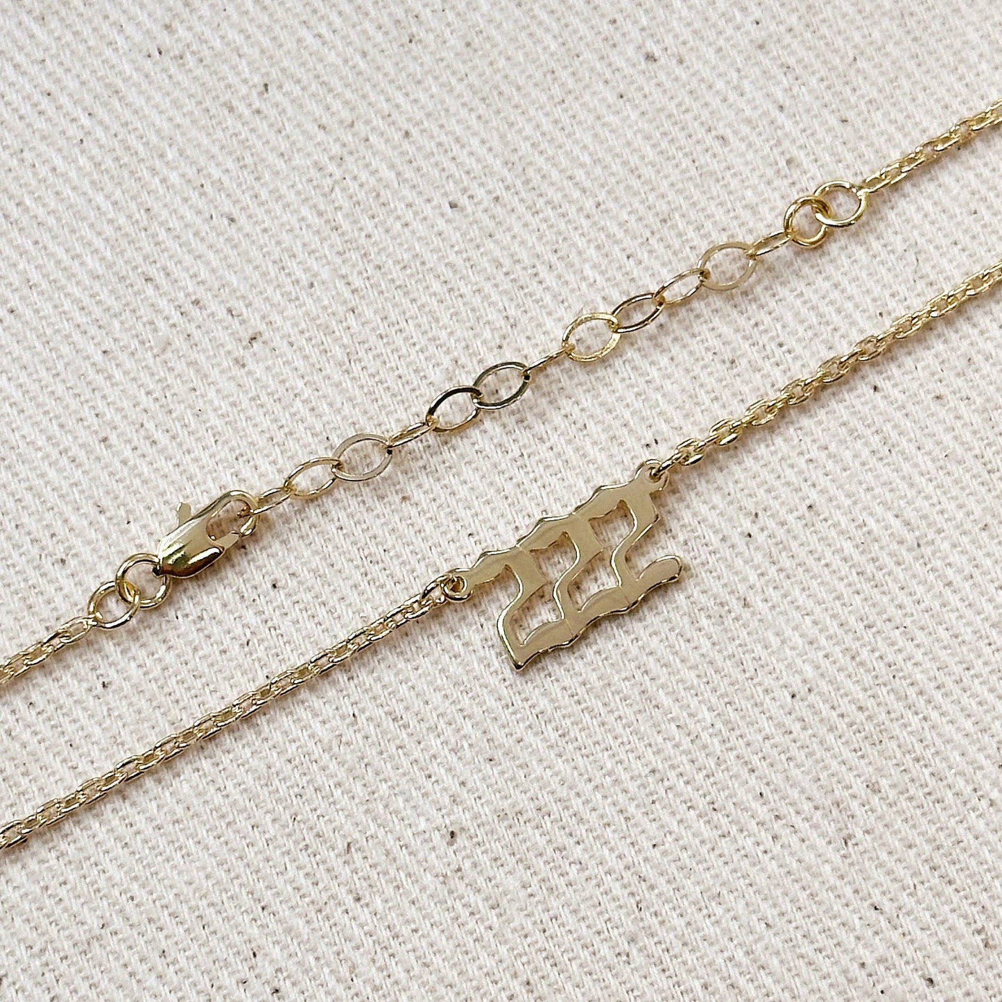 Angel Number Necklace