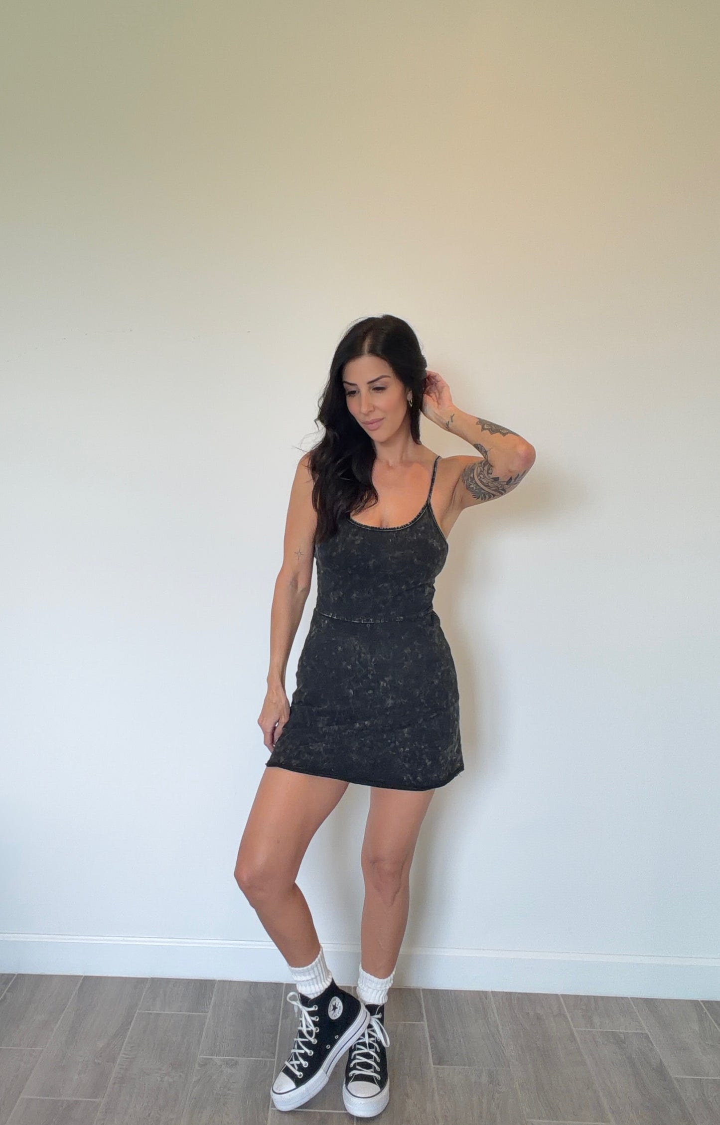 Off Duty Romper Dress