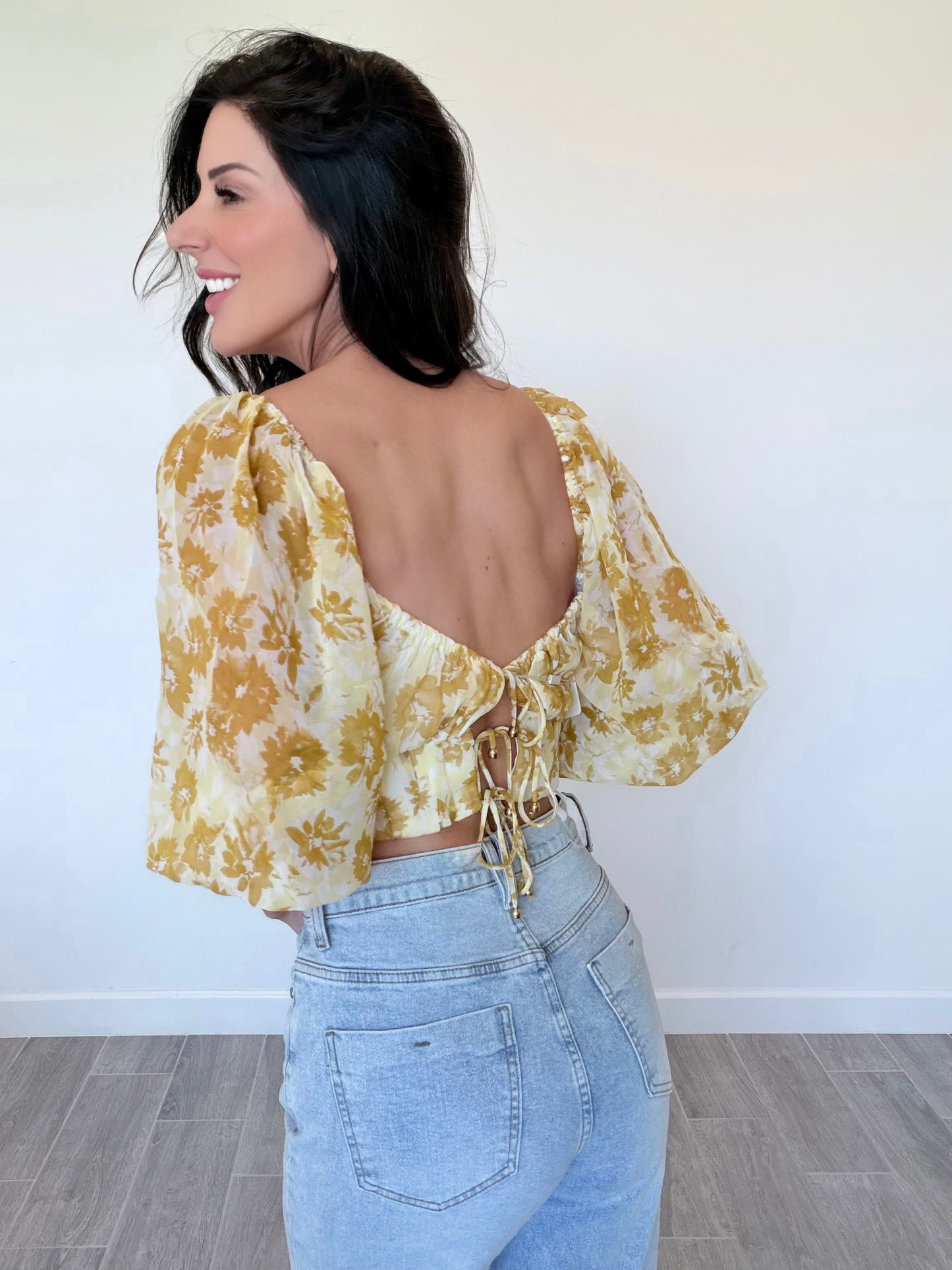 Honey Bloom Crop Top