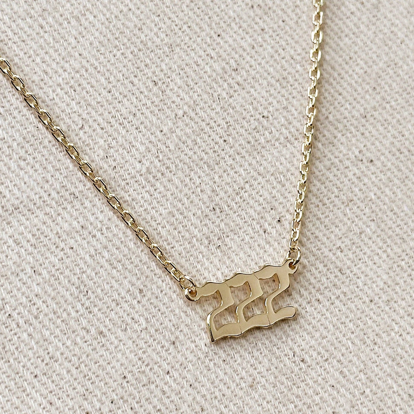 Angel Number Necklace