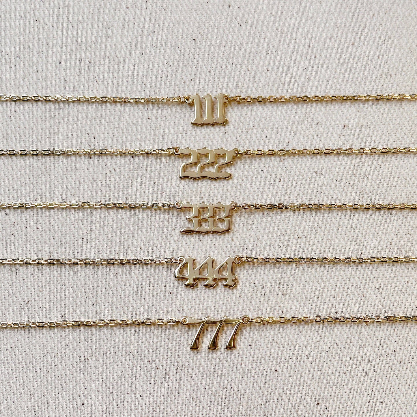 Angel Number Necklace