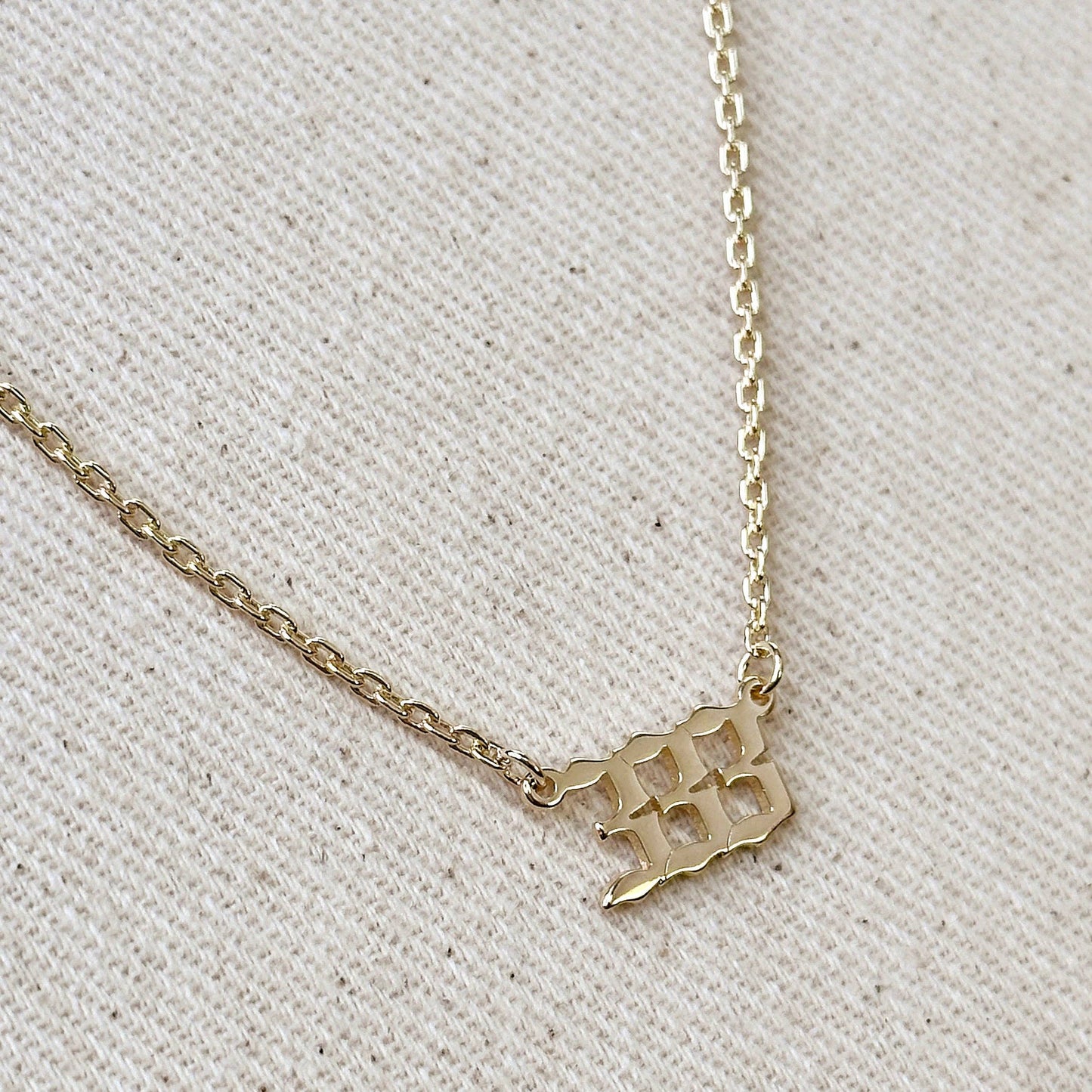 Angel Number Necklace